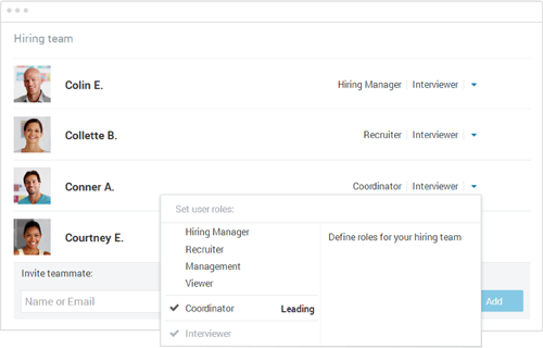 Share and manage with your team